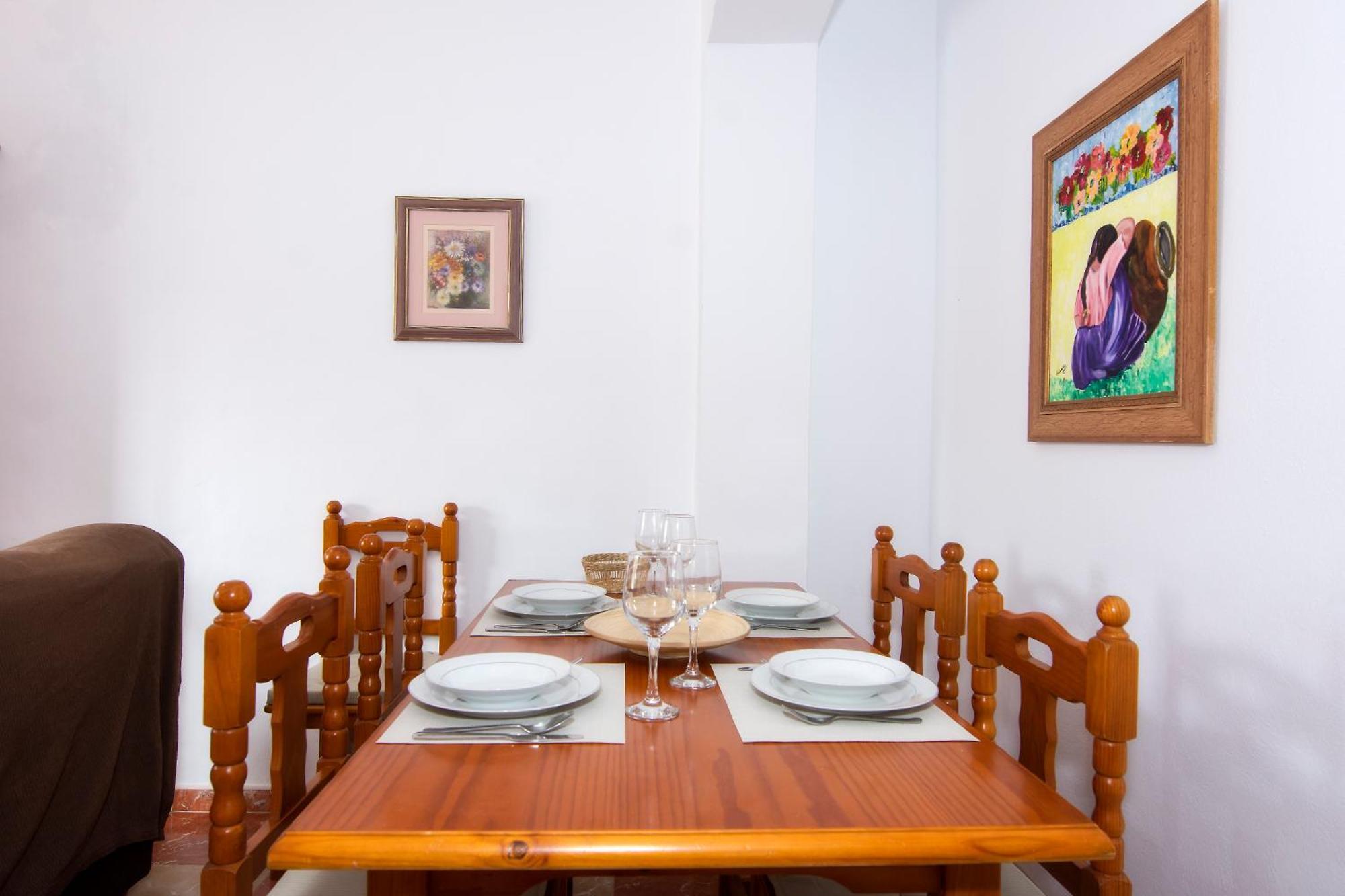 Apartamentos Sol Andaluz Карбонерас Экстерьер фото