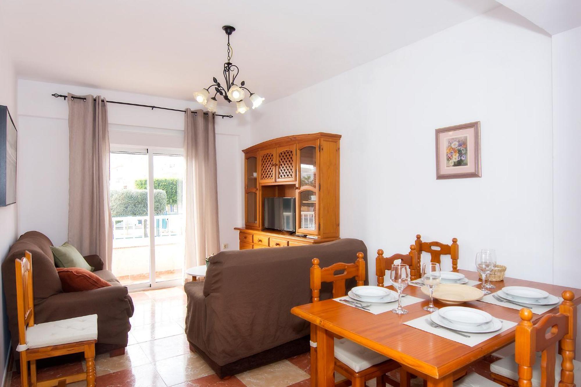 Apartamentos Sol Andaluz Карбонерас Экстерьер фото