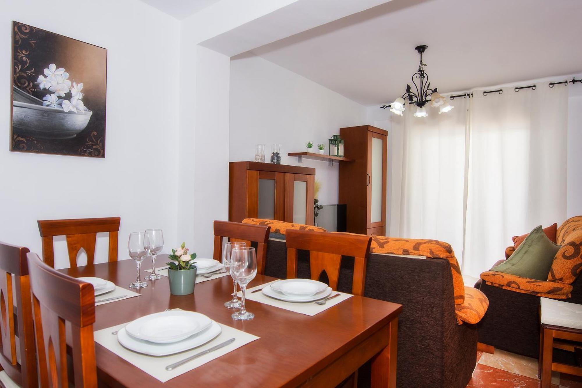 Apartamentos Sol Andaluz Карбонерас Экстерьер фото